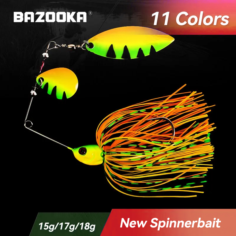 Fishing Lure Jerkbait - Bazuka 15g 18g Spinnerbait Balıkçılık Cazibesi