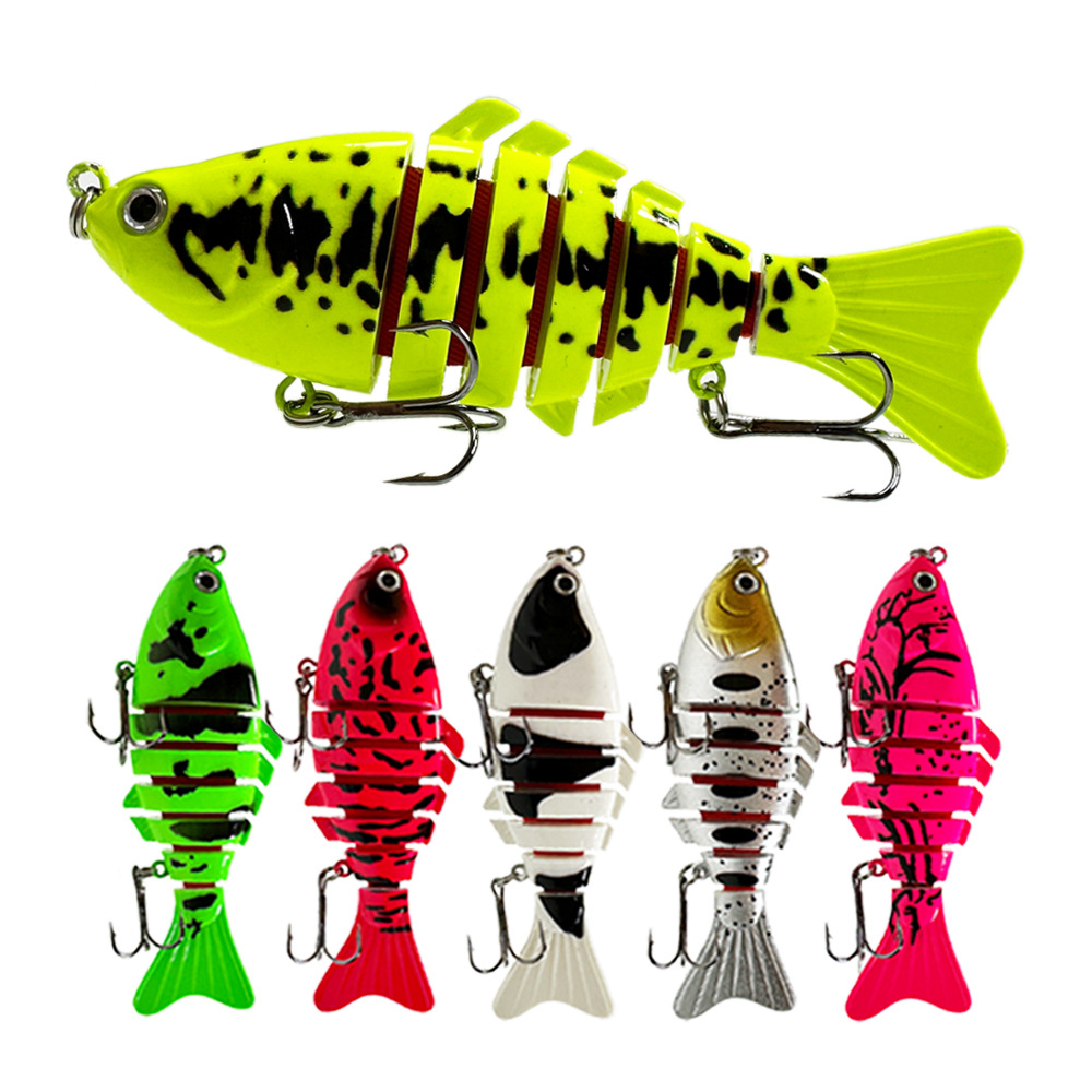 Fishing Lure Jerkbait - 1 adet çok segmentli sert yem